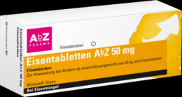 EISENTABLETTEN AbZ 50 mg Filmtabletten 100 St