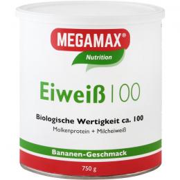 EIWEISS 100 Banane Megamax Pulver 750 g