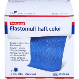 ELASTOMULL haft color 8 cmx20 m Fixierb.blau 1 St.