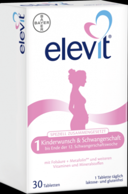 ELEVIT 1 Kinderwunsch & Schwangerschaft Tabletten 30 St