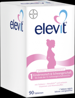ELEVIT 1 Kinderwunsch & Schwangerschaft Tabletten 90 St