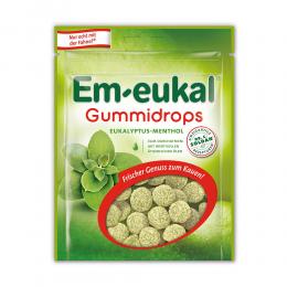 EM EUKAL Gummidrops Eukalyptus-Menthol zuckerhaltig 90 g Bonbons