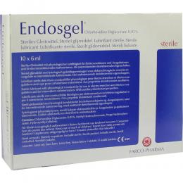 Ein aktuelles Angebot für ENDOSGEL 10 X 6 ml Gel Häusliche Pflege - jetzt kaufen, Marke Farco-Pharma GmbH.