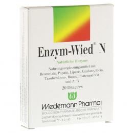 Ein aktuelles Angebot für Enzym-Wied N 20 St Dragees Gewichtskontrolle - jetzt kaufen, Marke Wiedemann Pharma GmbH.