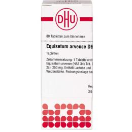 EQUISETUM ARVENSE D 6 Tabletten 80 St.
