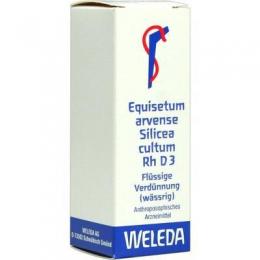 EQUISETUM ARVENSE Silicea cultum Rh D 3 Dilution 20 ml