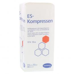 Ein aktuelles Angebot für ES-KOMPRESSEN unsteril 7,5x7,5 cm 12fach 100 St Kompressen Verbandsmaterial - jetzt kaufen, Marke 1001 Artikel Medical GmbH.