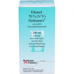 ETHANOL 70% V/V Hofmann's 200 ml