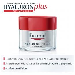 Eucerin Hyaluron-Filler + Volume-Lift Tagespflege für trockene Haut 50 ml Creme