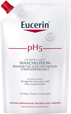 EUCERIN pH5 Waschlotion empfindliche Haut Nachfll 750 ml