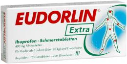 Eudorlin extra Ibuprofen-Schmerztabletten 10 St Filmtabletten