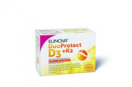 EUNOVA DuoProtect D3+K2 4000 I.E./80 g Kapseln 7,56 g
