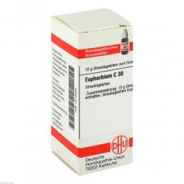 Ein aktuelles Angebot für EUPHORBIUM C 30 Globuli 10 g Globuli Naturheilkunde & Homöopathie - jetzt kaufen, Marke DHU-Arzneimittel GmbH & Co. KG.