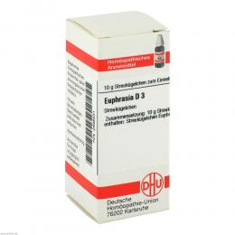 Ein aktuelles Angebot für EUPHRASIA D 3 Globuli 10 g Globuli Naturheilkunde & Homöopathie - jetzt kaufen, Marke DHU-Arzneimittel GmbH & Co. KG.