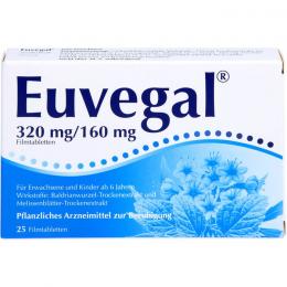 EUVEGAL 320 mg/160 mg Filmtabletten 25 St.