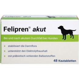 FELIPREN akut Kautabl.bei u.nach Durchfall f.Hunde 48 St.