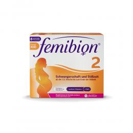 FEMIBION 2 Schwangerschaft+Stillzeit ohne Jod Tababletten 2 X 60 St Kombipackung