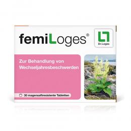 Ein aktuelles Angebot für femiLoges® 30 St Tabletten magensaftresistent Wechseljahre - jetzt kaufen, Marke Dr. Loges + Co. GmbH.