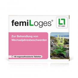 Ein aktuelles Angebot für femiLoges® 60 St Tabletten magensaftresistent Wechseljahre - jetzt kaufen, Marke Dr. Loges + Co. GmbH.