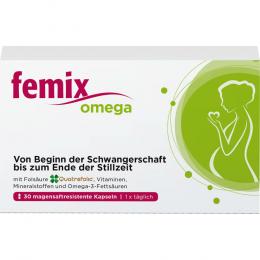 FEMIX omega magensaftresistente Weichkapseln 30 St Magensaftresistente Weichkapseln