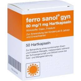 FERRO SANOL gyn Hartkapseln überzogene Pellets 50 St Hartkapseln mit magensaftresistent überzogenen Pellets