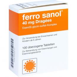 Ein aktuelles Angebot für FERRO SANOL Tabletten 100 St Überzogene Tabletten Mineralstoffe - jetzt kaufen, Marke UCB Pharma GmbH.