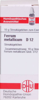FERRUM METALLICUM D 12 Globuli 10 g