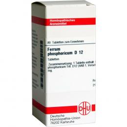 Ein aktuelles Angebot für FERRUM PHOSPHORICUM D 12 Tabletten 80 St Tabletten Naturheilkunde & Homöopathie - jetzt kaufen, Marke DHU-Arzneimittel GmbH & Co. KG.