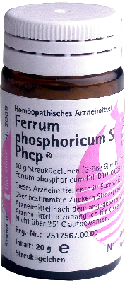 FERRUM PHOSPHORICUM S Phcp Globuli 20 g