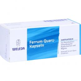 Ein aktuelles Angebot für FERRUM QUARZ Hartkapseln 50 St Hartkapseln Naturheilkunde & Homöopathie - jetzt kaufen, Marke Weleda AG.