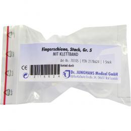Ein aktuelles Angebot für FINGERSCHIENE nach Stack Gr.5 Klettband 1 St ohne Verbandsmaterial - jetzt kaufen, Marke Dr. Junghans Medical GmbH.