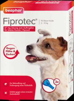 FIPROTEC 67 mg Lsung z.Auftr.f.kleine Hunde 3X0.67 ml