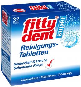 FITTYDENT SUPER REINIGUNGS 32 St Tabletten