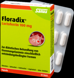 FLORADIX Lactoferrin 100 mg Kapseln 30 St