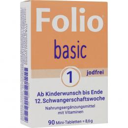 FOLIO 1 basic jodfrei Filmtabletten 90 St Filmtabletten
