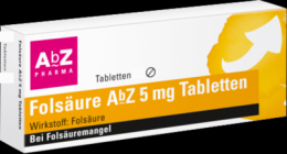 FOLSÄURE AbZ 5 mg Tabletten 100 St