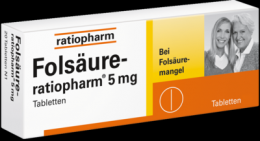 FOLSURE-RATIOPHARM 5 mg Tabletten 50 St