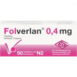 FOLVERLAN 0,4 mg Tabletten 50 St.