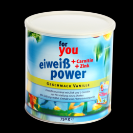 FOR YOU eiwei power Vanille 750 g