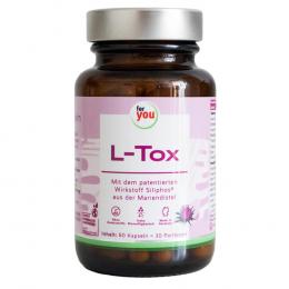 FOR YOU L-Tox Leber Detox Kapseln 60 St Kapseln