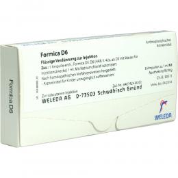 Ein aktuelles Angebot für FORMICA D 6 Ampullen 8 X 1 ml Ampullen Naturheilkunde & Homöopathie - jetzt kaufen, Marke Weleda AG.