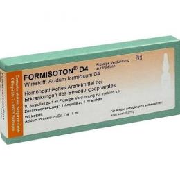 FORMISOTON D 4 Ampullen 10 ml