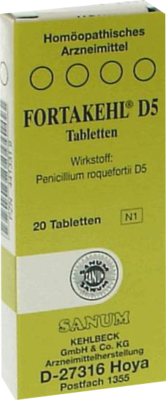 FORTAKEHL D 5 Tabletten 20 St