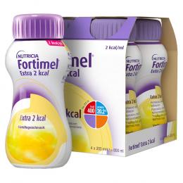 FORTIMEL Extra 2 kcal Vanillegeschmack 4 X 200 ml Flüssigkeit