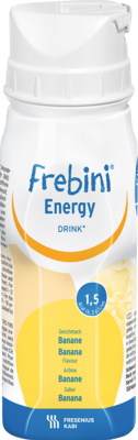 FREBINI Energy Drink Banane Trinkflasche 4X200 ml
