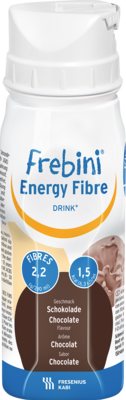 FREBINI Energy Fibre Drink Schokolade Trinkfl. 4X200 ml