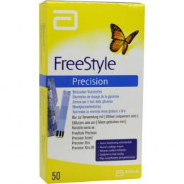 FreeStyle Precision Blutzucker Teststreifen 50 St Teststreifen