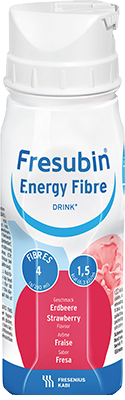 FRESUBIN ENERGY Fibre DRINK Erdbeere Trinkflasche 4X200 ml