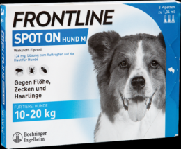 FRONTLINE Spot on H 20 Lösung f.Hunde 3 St