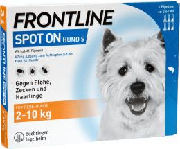 Frontline Spot On Hund 10kg 6 St Lösung